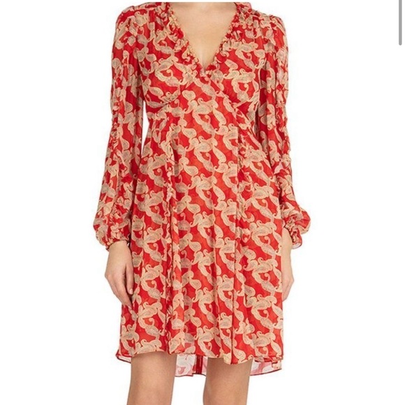 The Kooples Volute Printed Dress - Picture 2 of 11